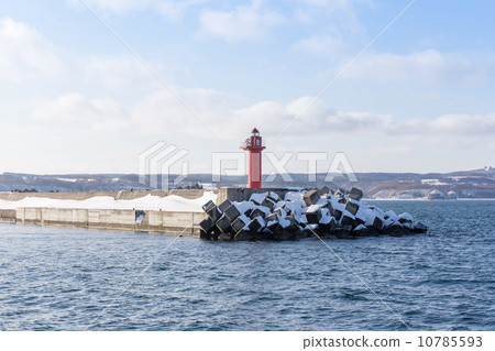 Lighthouse in Abashiri, Hokkaido, Japan 10785593