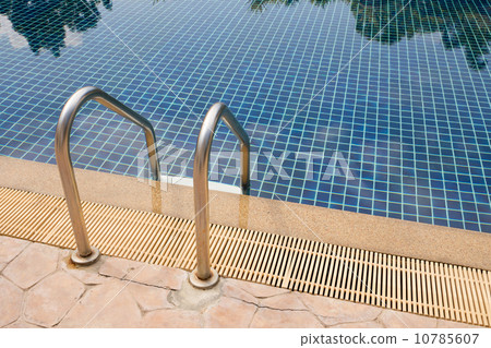 swimming pool with stair swimming pool with stair 10785607