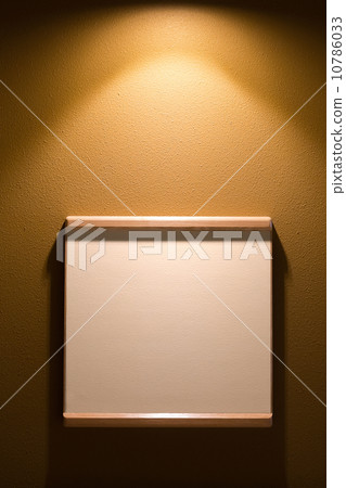 frame for text or photo on the wall with light 10786033