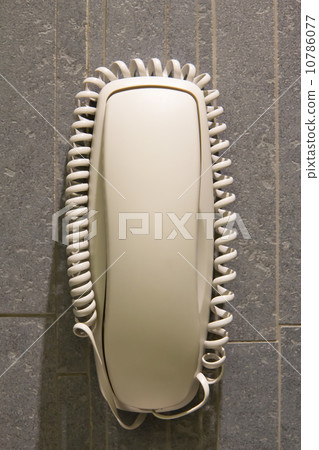 close up telephone in a restroom close up telephone in a restroom 10786077