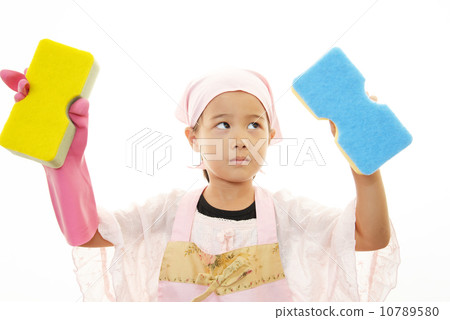 一個女孩帶著微笑 一個女孩帶著微笑 10789580