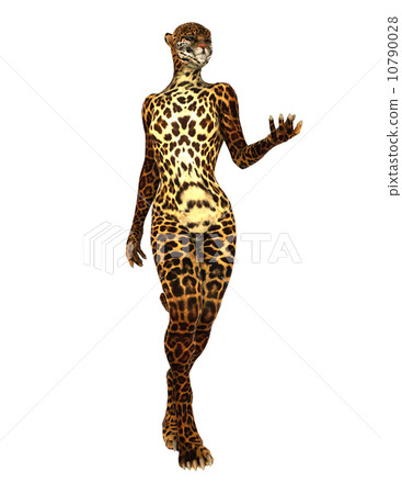 Leopard woman Leopard woman 10790028