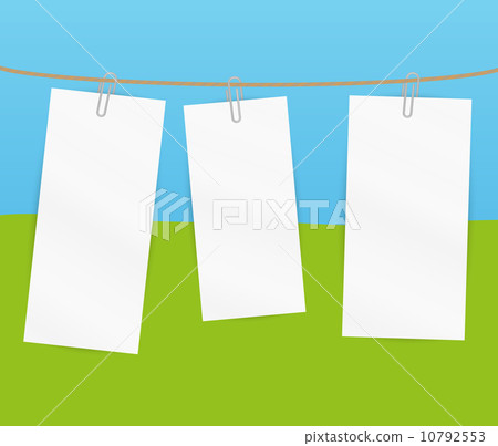 blank papers 10792553