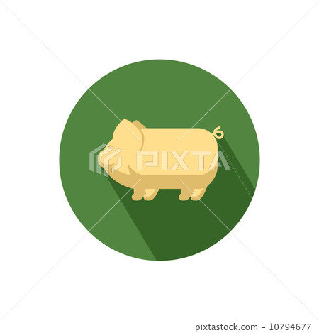 Pig icon - Stock Illustration [10794677] - PIXTA