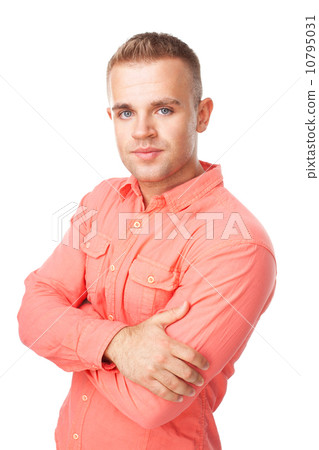 happy smiling young man happy smiling young man 10795031