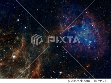 Small part of an infinite star field 10795219