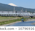 Tokaido line crossing the Sakugawa river 10796916