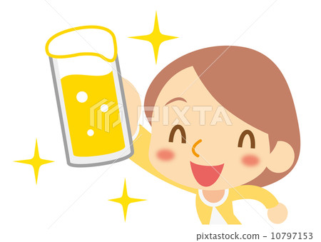 我今天會喝的!年輕的女士 我今天會喝的!年輕的女士 10797153