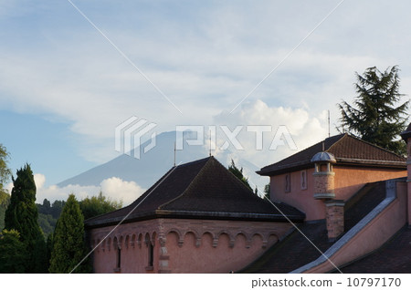Scenery where Fuji can be seen Scenery where Fuji can be seen 10797170