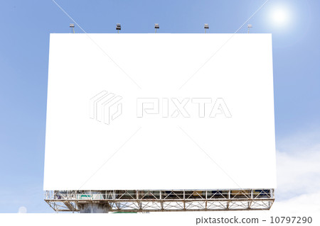 Blank billboard useful for your advertisement 10797290