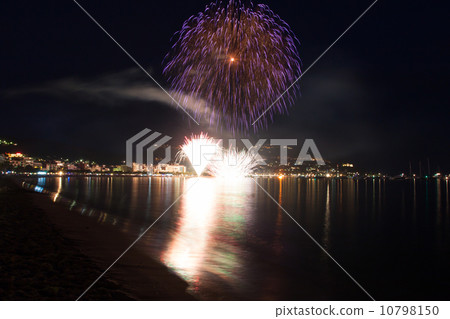 The Night of San Juan with fireworks The Night of San Juan with fireworks 10798150