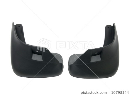 new car parts on a white background new car parts on a white background 10798344