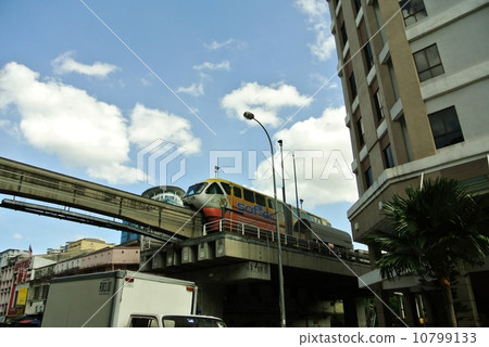 Monorail of Kuala Lumpur (Malaysia) 10799133