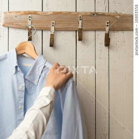 掛衣服 10803558