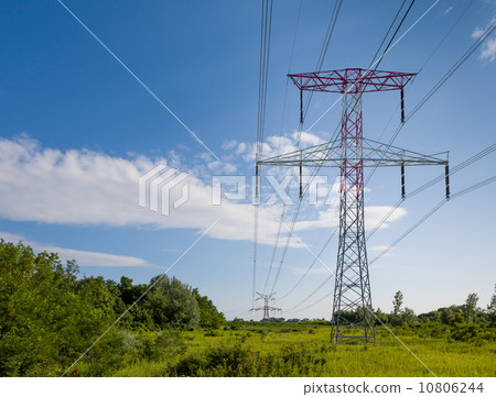 High voltage in the country High voltage in the country 10806244