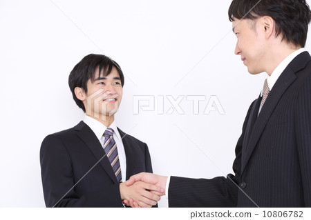 Two people to shake hands 10806782