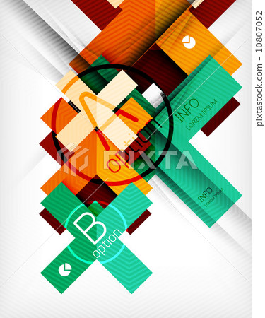 Vector abstract infographic background - Stock Illustration [10807052 ...