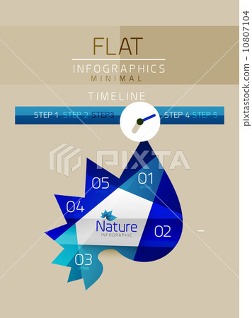 Vector flat design infographics concept - Stock Illustration [10807104 ...