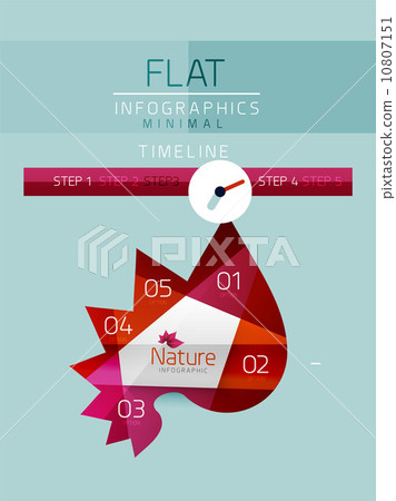 Vector flat design infographics concept - Stock Illustration [10807151 ...