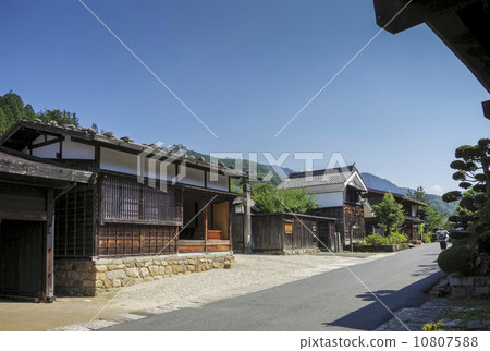 長野縣,Nakasendo妻子旅館的風景 長野縣,Nakasendo妻子旅館的風景 10807588