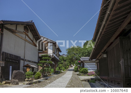 Scenery of Nakasendo's post office town Magokoro 10807648