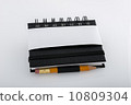 Black and white ringed notepad 10809304