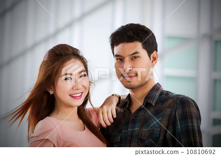 Close up Couple love with vintage concept 10810692