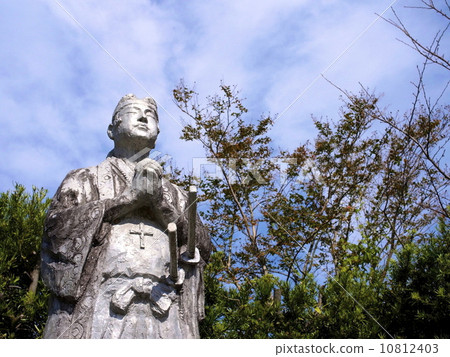 Hara城堡廢墟的Shiro Amakusa Hara城堡廢墟的Shiro Amakusa 10812403