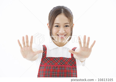 young woman young woman 10813105