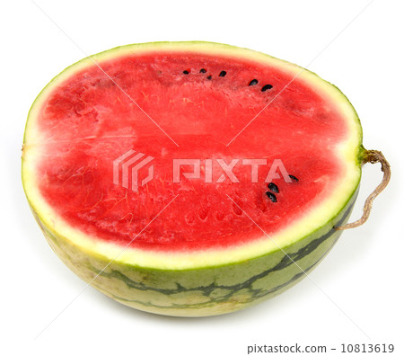 Watermelon from japan isolated on white background 10813619