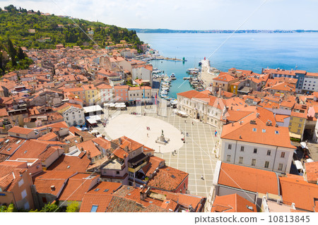 Picturesque old town Piran, Slovenia. Picturesque old town Piran, Slovenia. 10813845
