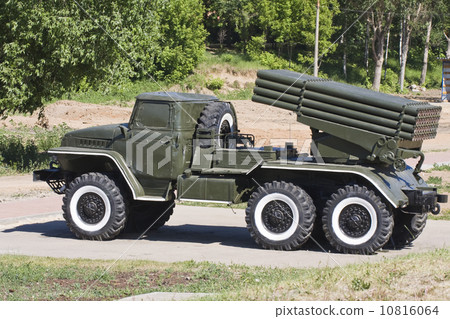 Grad multiple-launch rocket system, museum of military equipment 10816064