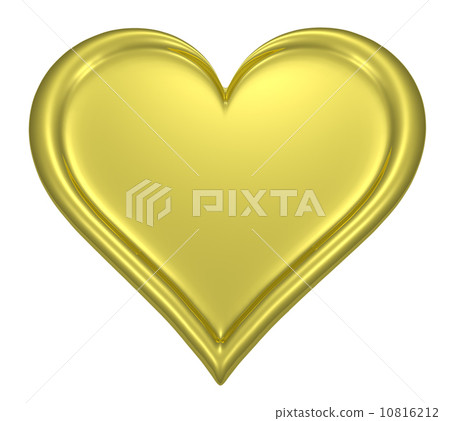 Golden heart pendant Golden heart pendant 10816212