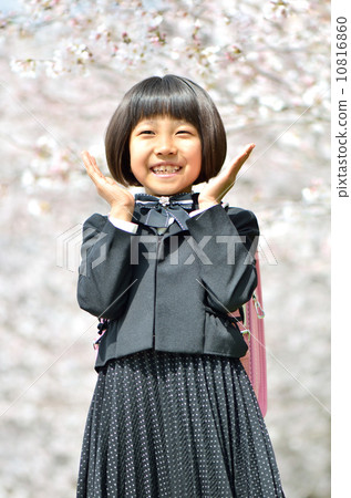 New freshman first girl (cherry blossoms) 10816860
