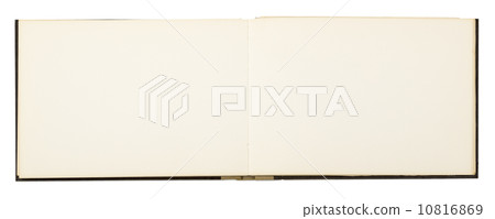 blank page of note book, isolated on white blank page of note book, isolated on white 10816869