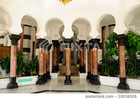 Column of Ubudiah Mosque at Kuala Kangsar, Perak 10816926