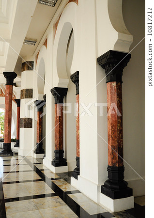 Column at Ubudiah Mosque at Kuala Kangsar, Perak 10817212
