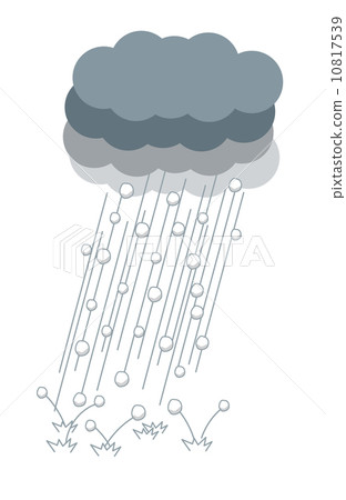 Weather _ Hail - Stock Illustration [10817539] - PIXTA