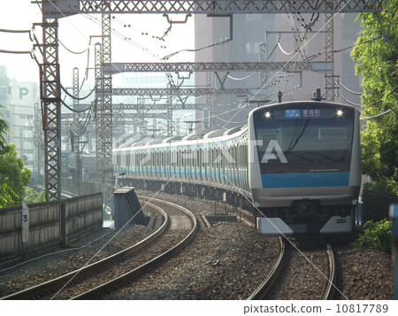 Keihin Tohoku Line E233 series Kitabu Kannai Station 10817789