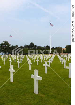 American Military Cemetery, Omaha Beach, Colleville-sur-Mer American Military Cemetery, Omaha Beach, Colleville-sur-Mer 10819593