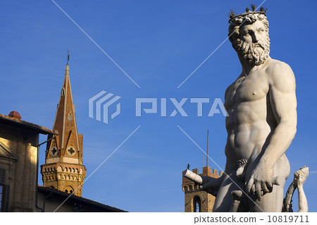 Fontana di Nettuno at Florence Italy  (1563-1565) 10819711