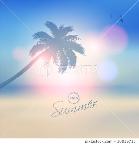 Paradise Island-Palm Tree Island 10819715