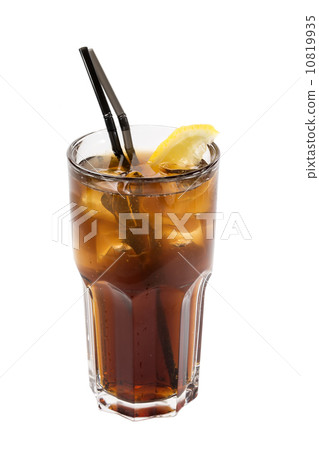 alcoholic cocktail in a glass glass on a white background alcoholic cocktail in a glass glass on a white background 10819935