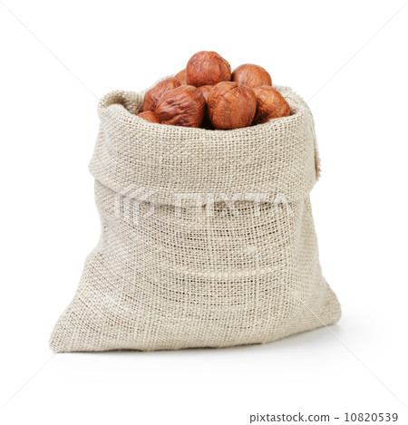 organic hazelnuts in sack pouch organic hazelnuts in sack pouch 10820539