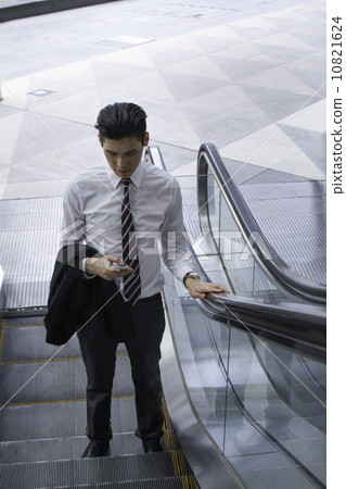 Asian working professional outdoor 10821624