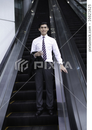 Asian working professional outdoor 10821625