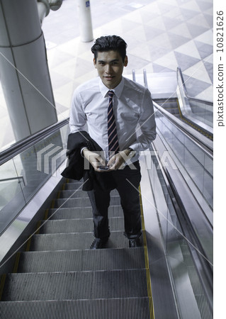 Asian working professional outdoor 10821626