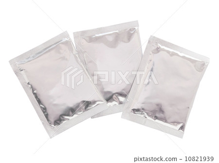 plastic package bag isolated on white with clipping path 10821939