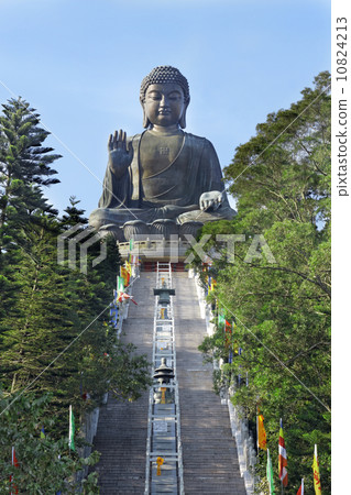 Giant Buddha Statue in Tian Tan 10824213