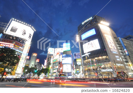 澀谷爭奪路口 10824820